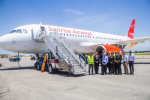 Sunrise Airways : 17 additional flights in 7 days