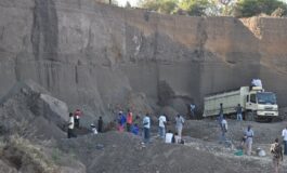 Suspension of sand quarry exploitation activities