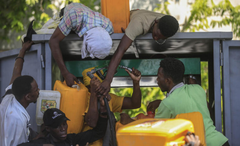 Haiti gang opens fuel terminal for a week to ease shortage crisis